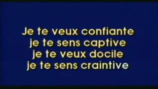 Karaoké L'eau à la bouche - Serge Gainsbourg