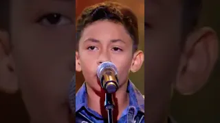 Alejandro Rodrigues no The Voice Kids cantando Andorinha machucada #alejandro #alejandro #leãozinho