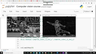 Image Gradients and Edge Detection using Laplacian شرح عربي