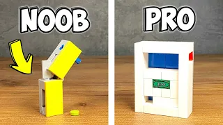 NOOB VS PRO - How to make a Lego Puzzle Box