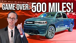 2025 Ram 1500 REV Electric Truck Changes the Game | 2023 NY Auto Show