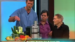 Jack LaLanne and the Power Juicer Pro on The Doctors