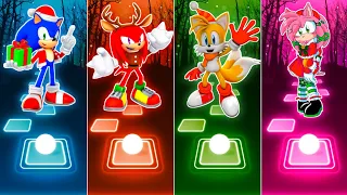 Sonic Holiday vs Amy Dance Monkey vs Tails (Levan) x Knuckles(Sea Shanty)