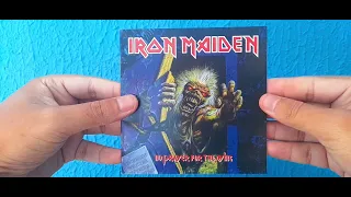 unboxing cd Iron Maiden No Prayer For The Dying