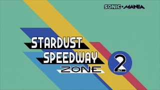 Sonic Mania - Stardust Speedway Act 2 Encore Mode Speedrun (29'81)