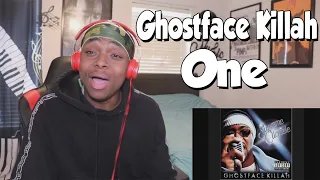 GHOST LEFT THE EARTH ON THIS!!! Ghostface Killah - One (REACTION)