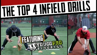 The TOP 4 Infield Drills | Ft. YouGoProBaseball