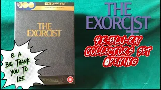 Exorcist 50th Anniversary Collectors Set Opening.  #4k #bluray #steelbook #exorcist #film #movie