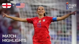 England v USA | FIFA Women’s World Cup France 2019 | Match Highlights