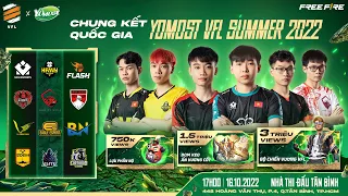 [CHUNG KẾT YOMOST VFL SUMMER 2022] | HQ vô địch "OUT TRÌNH", dắt tay Flash đi FFWS Bangkok 2022!
