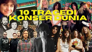 10 TRAGEDI KONSER MUSIK DUNIA