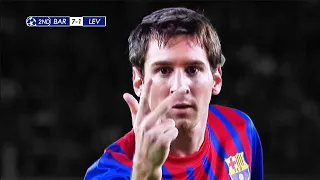 ¡When Messi Scored 5 Goals! Against Leverkusen in 2012