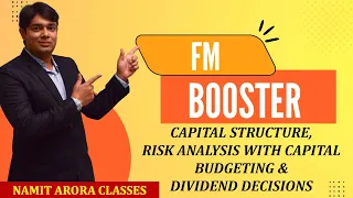 FM BOOSTER CAPITAL STRUCTURE, RISK ANALYSIS WITH CAPITAL BUDGETING & DIVIDEND DECISIONS FOR NOV 2022