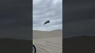 Sending it in the sand dunes ||| #freeride #motocross #dirtbikes