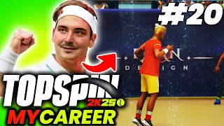 Let’s Play Top Spin 2K25 Career Mode | MyCareer #20 | BEST SERVER IN THE GAME?