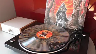 HammerFall - The Dragon Lies Bleeding (Clear Vinyl with Blue/White/Orange Splatter)