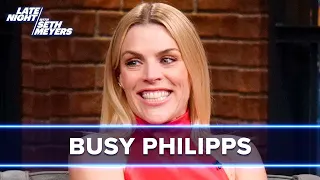 Busy Philipps on Girls5eva and Sending Her Daughter to Boarding School in Sweden