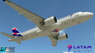 Rfs Real Flight Simulator Latam Airlines Airbus a320 Rio De Janeiro - Sau Paulo