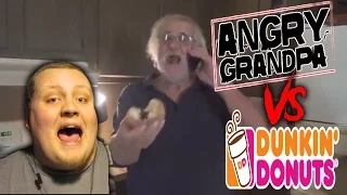 Angry Grandpa Vs Dunkin' Donuts REACTION!!!