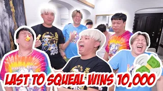 LAST TO SQUEAL WINS 10,000 PESOS (LAPTRIP TILL THE END) | BEKS BATTALION