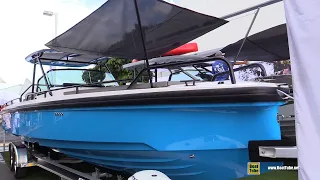 2020 Axopar 28 T-Top Motor Boat Walkaround Tour - 2020 Fort Lauderdale Boat Show