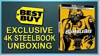 Bumblebee Best Buy Exclusive 4K+2D Blu-ray SteelBook Unboxing