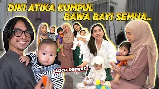 DIKI ATIKA DATENG BAWA BAYI.. lucu banget baby date!!!