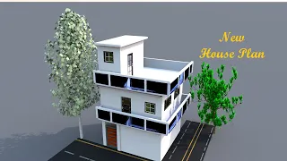 18 by  18 small house plan ,18 by 18 corner home design,18*18 ghar ka naksha