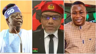 TINUBU SENDS IMPORTANT MESSAGE TO NNAMDI KANU, SUNDAY IGBOHO FOR WOKING AGAINST HIS 2023 AMBITION