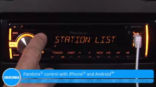 Pioneer DEH-X6800BT Display and Controls Demo | Crutchfield Video