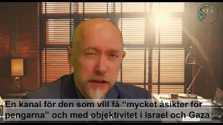 Ledaren, premiär:  1. Donationer skall ge mycket tillbaka. 2. Vi är objektiva i Israel och Gaza.