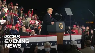 Trump makes false claims about election results at Georgia rally