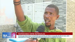 Homem sofre ameaças por ter denunciado o assassinato ocorrido no Paiol | Fala Cabo Verde