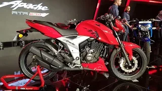 2018 TVS Apache RTR 160 4V Makes World Premiere | AUTOBICS