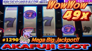 Massive Jackpot Handpay Seven Times Pay Slot Machine 9 Lines Bet $27  YAAMAVA Casino 赤富士スロット ジャックポット