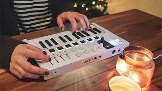 making a cozy winter lofi beat with the arturia minilab mk3 & ableton live