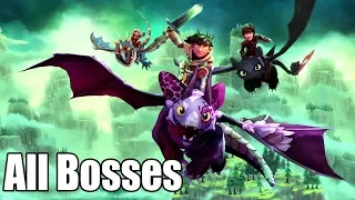 DreamWorks Dragons Dawn of New Riders - All Bosses & Ending