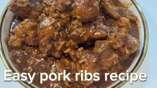 Easy Pork Ribs Recipe