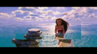 [Moana] 'How Far I'll Go' - 24 Languages full-sequence - In REVERSE