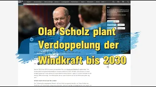 Scholz kündigt Plan zum Ausbau der Windkraft an