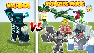 Warden vs Mowzie's Mobs -  Warden  vs  Mowzie's Mobs -Minecraft Warden vs FROSTMAW  fight