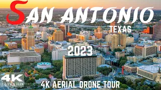 San Antonio, Texas , USA 🇺🇸 | 4K UHD Aerial Drone Tour