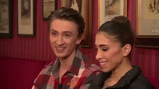 BBC London segment featuring Vadim Muntagirov and Yasmine Naghdi