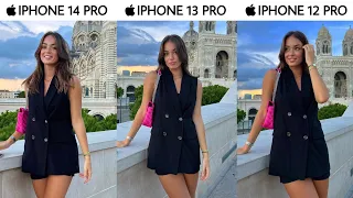 iPhone 14 Pro vs iPhone 13 Pro vs iPhone 12 Pro Camera Test