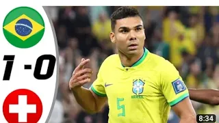 Brazil vs Switzerland 1-0 Highlights FIFA world cup Qatar 2022