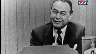 What's My Line? - Edward G Robinson (Jan 15, 1956)