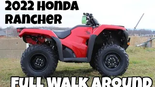 2022 Honda Rancher 4x4 Walkaround