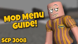 (OUTDATED) Roblox SCP 3008 Mod Menu Guide!