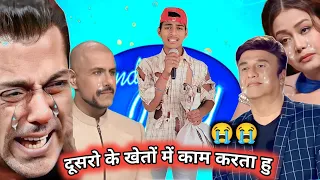 इस गरीब भिकारी ने ऐसा gana गाया #indian idol में सब #bollywood वाले को रुला😭दिया #viralvideo #heart