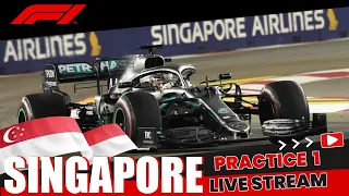 F1 2022 Singapore GP FP1 Live Watchalong | Singapore Grand Prix F1 Practice 1 Live